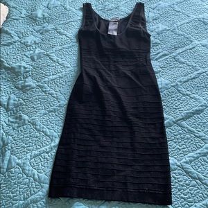 Mini black dress